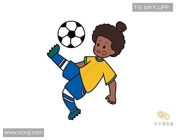 足球明星简易画像图展示各国球星风采与技艺魅力的艺术作品